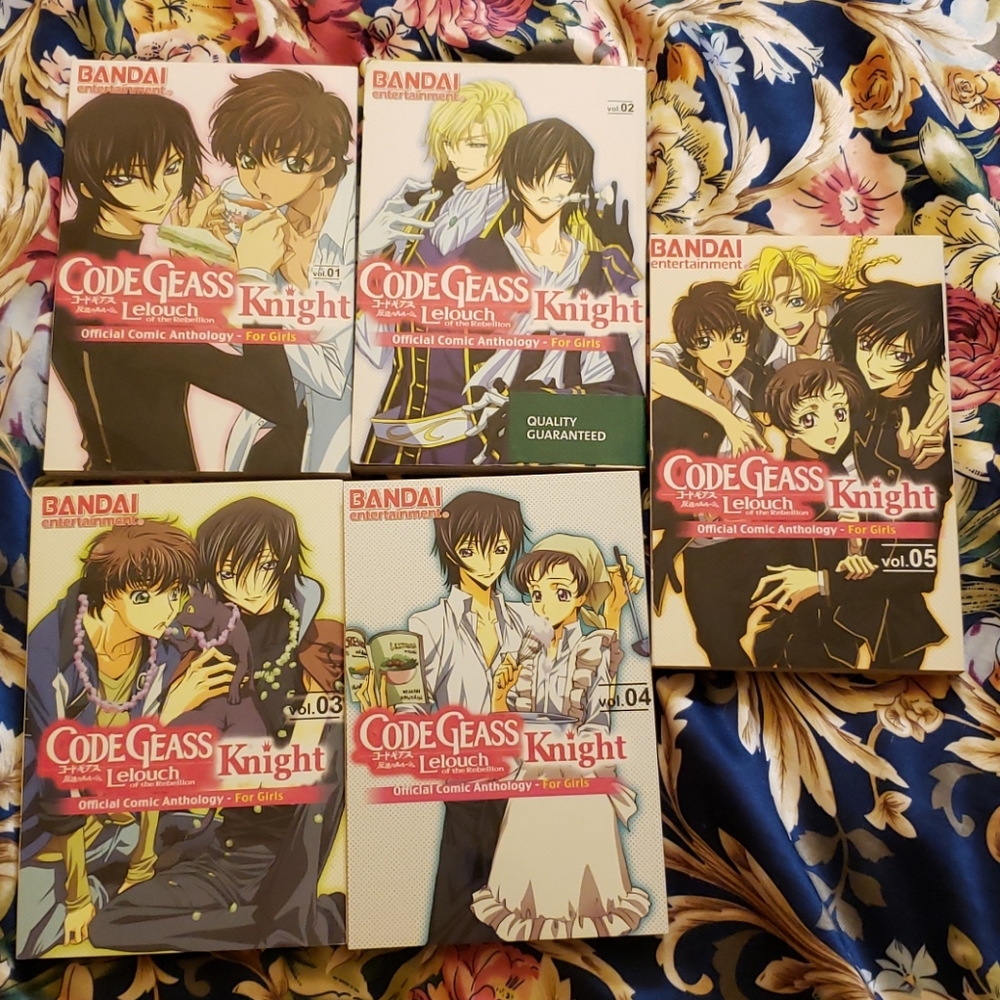 Code Geass Knight Manga Vol. 1-5